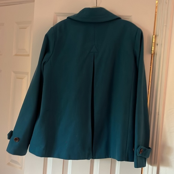 Tommy Hilfiger Dark Turquoise Double-Breasted Blazer - Picture 5 of 8
